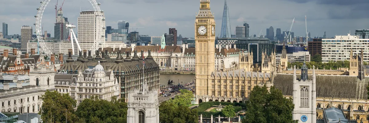 Palace of Westminster in London
